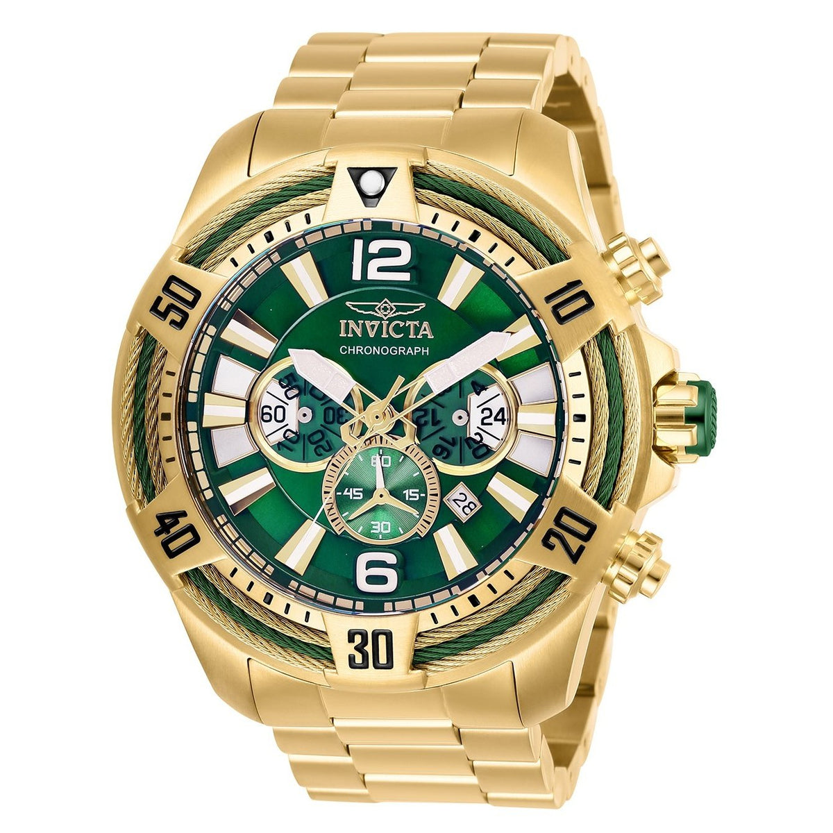 Invicta Men&#39;s 27267 Bolt Gold-Tone Stainless Steel Watch