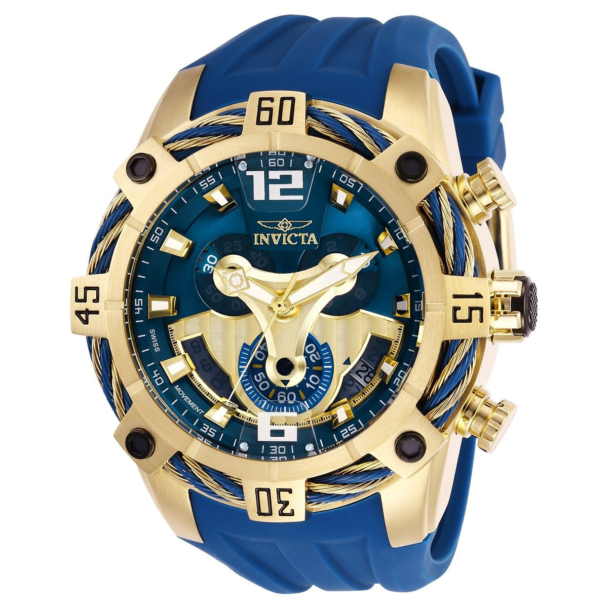 Invicta Men&#39;s 27282 Bolt Blue Polyurethane Watch