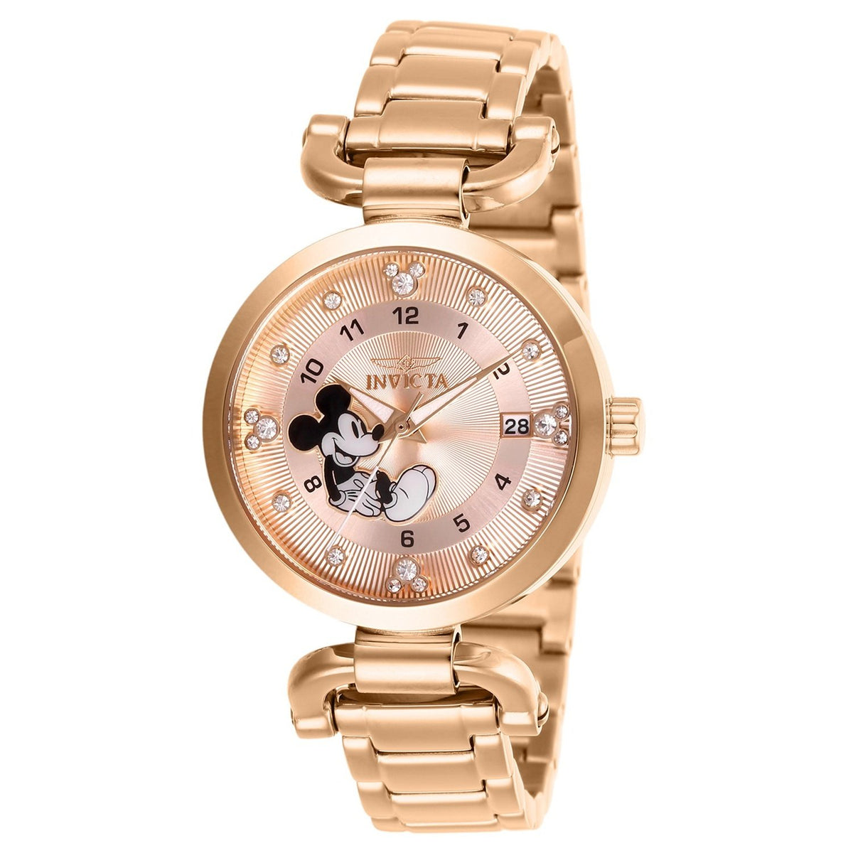 Invicta Women's 27292 Disney Mickey Mouse Rose-Tone Stainless Steel Watch