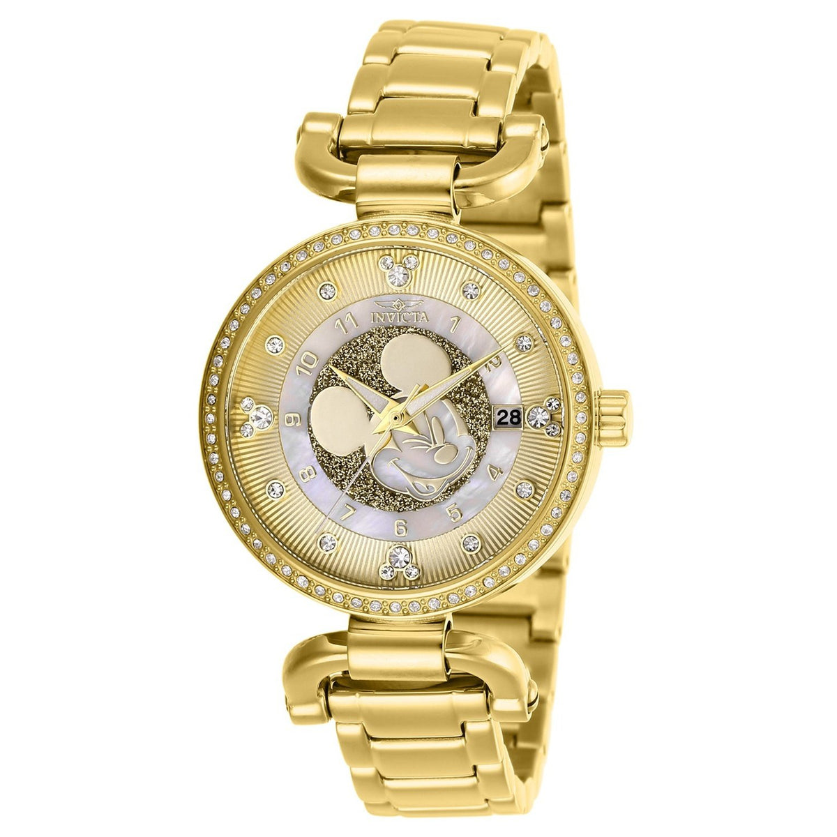 Invicta Women's 27294 Disney Mickey Mouse Gold-Tone Stainless Steel Watch