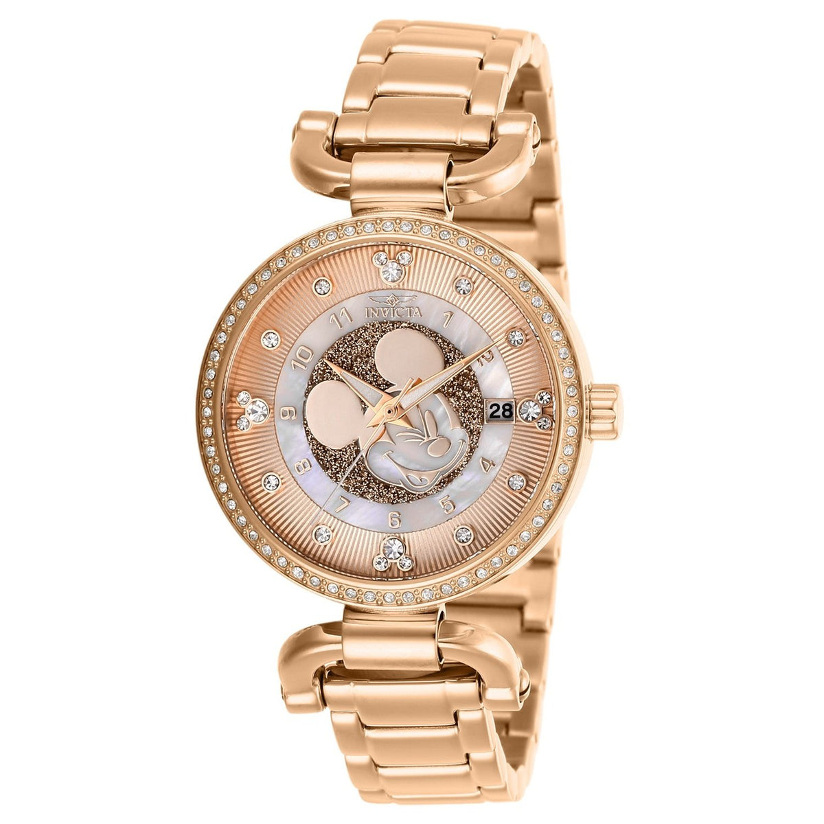 Invicta Women's 27295 Disney Mickey Mouse Rose-Tone Stainless Steel Watch