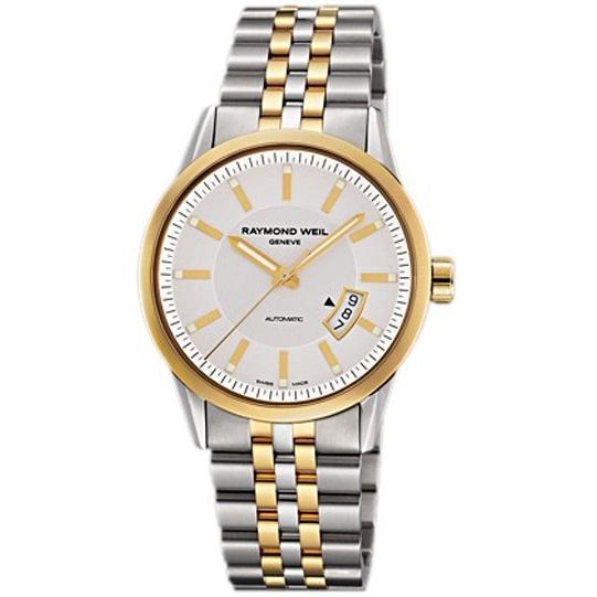 Raymond Weil Men&#39;s 2730-STP-65001 Freelancer Automatic Two-Tone Stainless Steel Watch