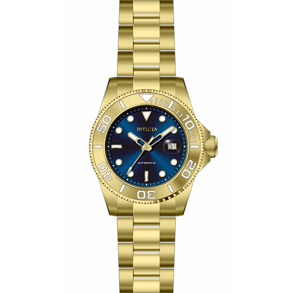 Invicta Men's 27307 Pro Diver Automatic Gold-Tone Stainless Steel Watch