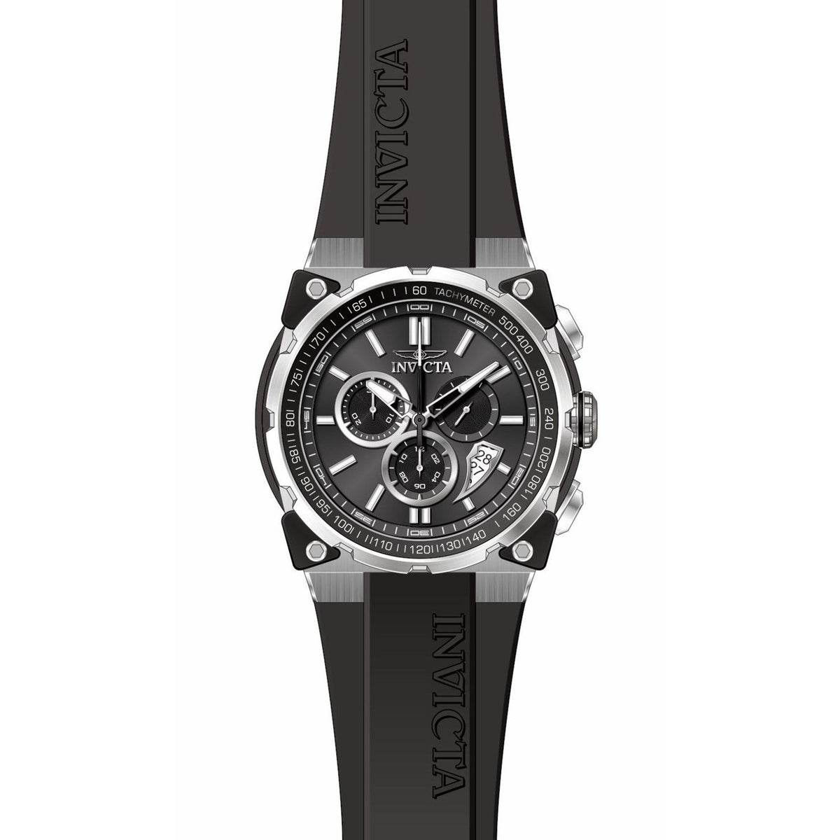 Invicta Men's 27327 S1 Rally Black Silicone Watch