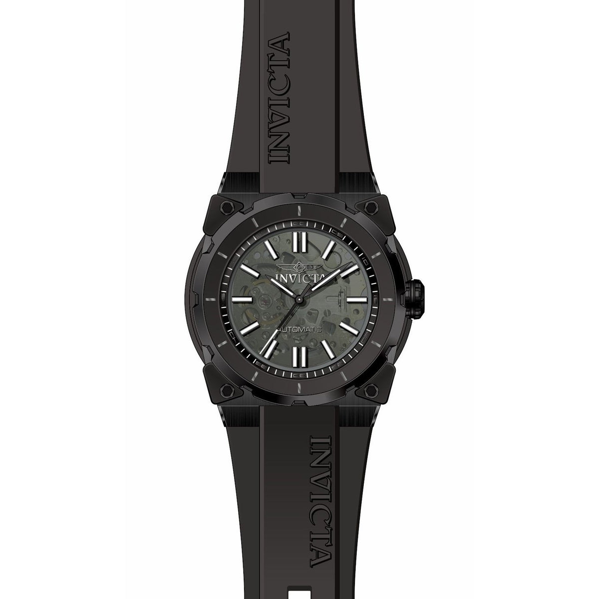 Invicta Men's 27339 S1 Rally Automatic Black Silicone Watch