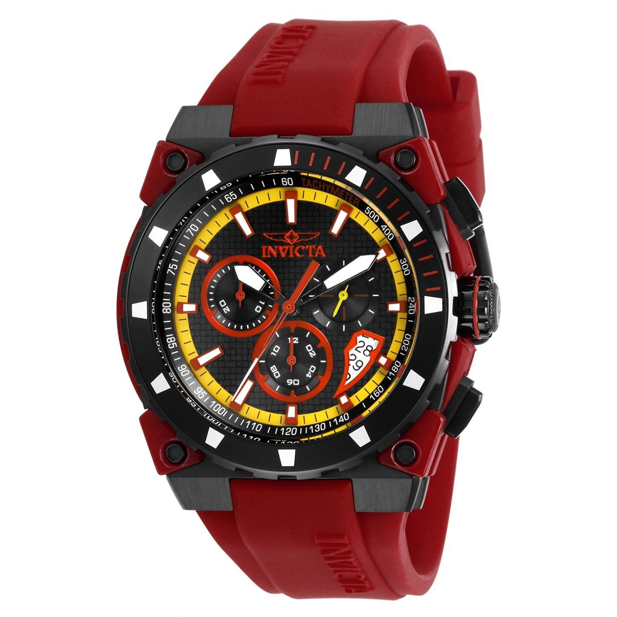 Invicta Men's 27344 S1 Rally Red Silicone Watch