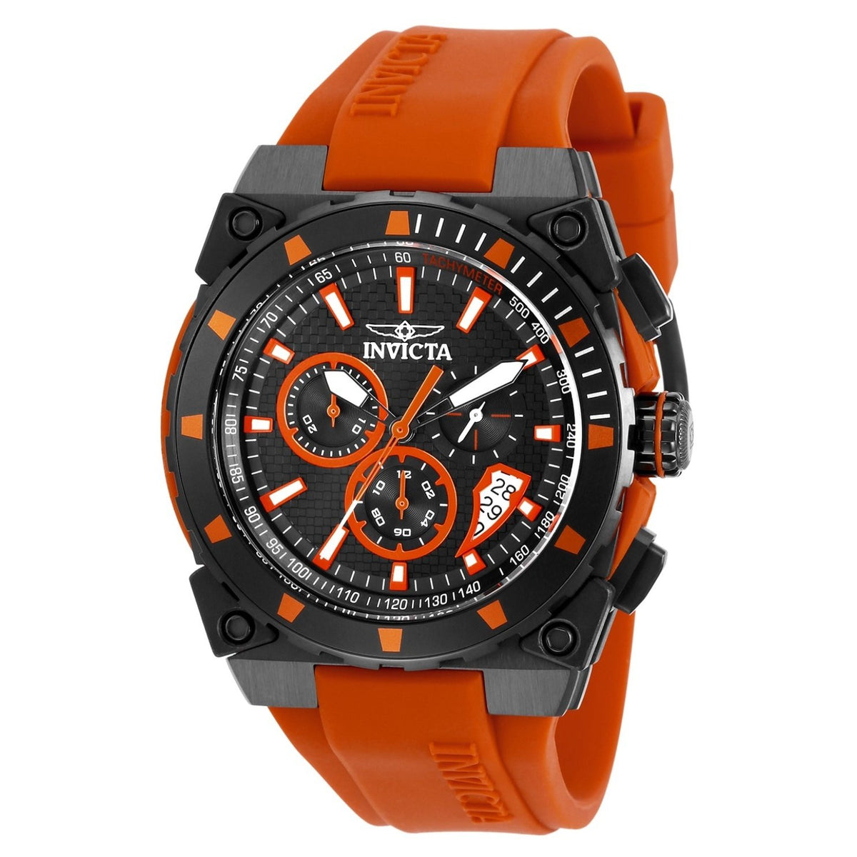Invicta Men&#39;s 27349 S1 Rally Orange Silicone Watch