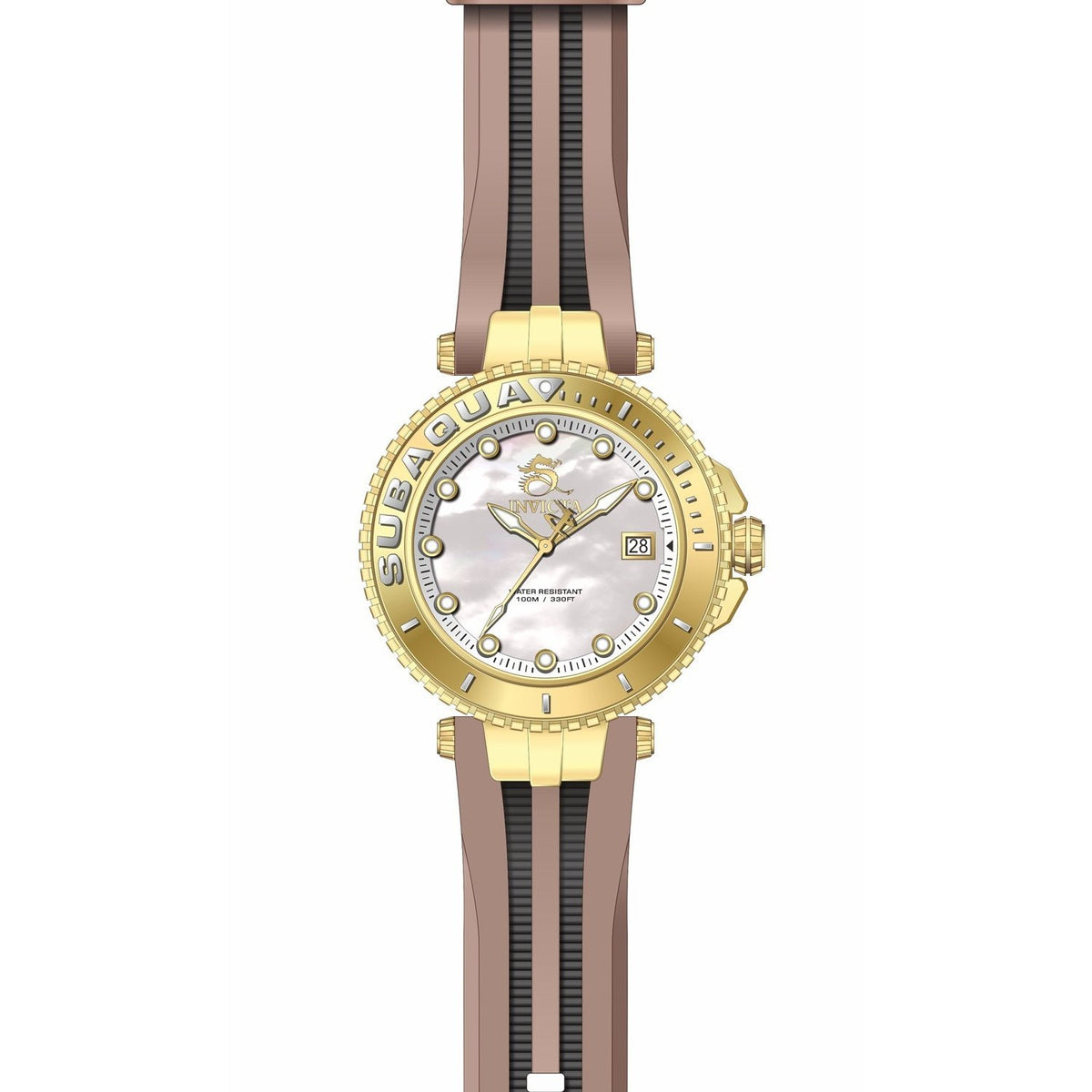 Invicta Women&#39;s 27354 Subaqua Grey Silicone Watch