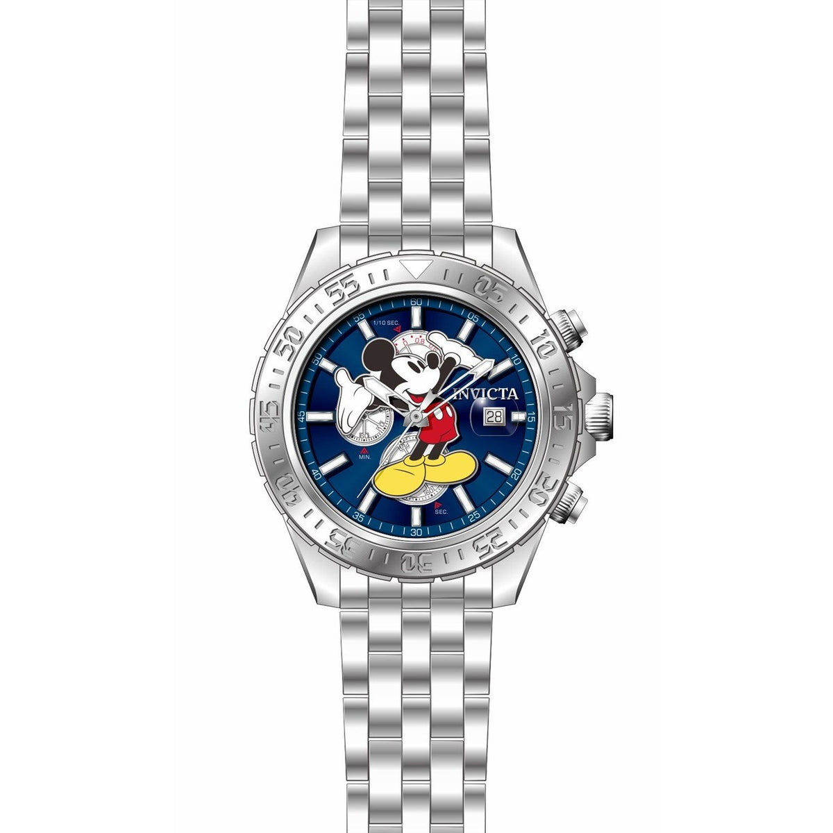 Invicta Men&#39;s 27373 Disney Mickey Mouse Stainless Steel Watch