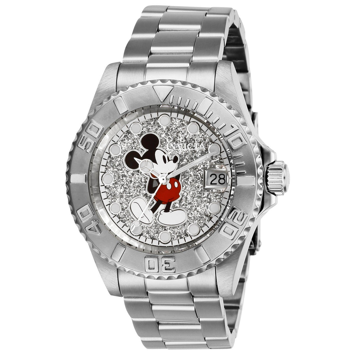 Invicta Women&#39;s 27381 Mickey Mouse Stainless Steel Watch