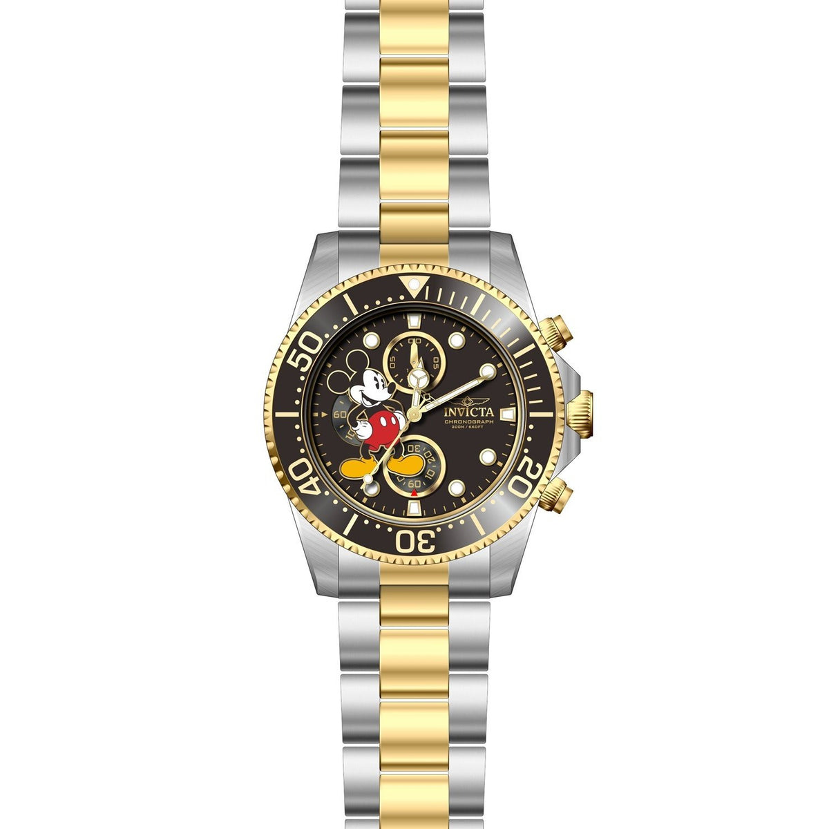 Invicta Men&#39;s 27389 Disney Mickey Mouse Stainless Steel Watch