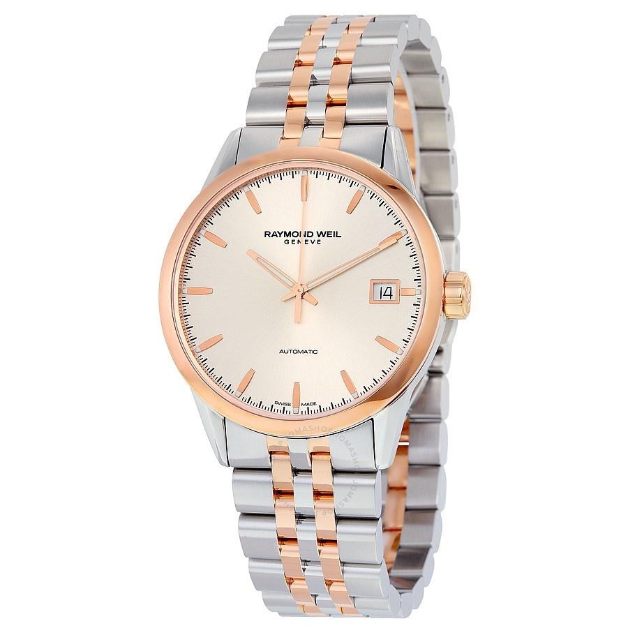 Raymond Weil Men&#39;s 2740-SP5-65011 Freelancer Automatic Two-Tone Stainless Steel Watch