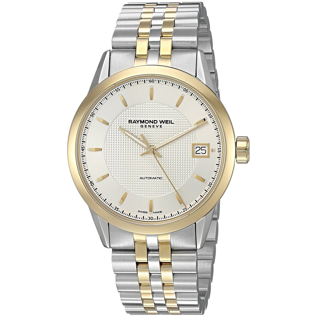 Raymond Weil Men&#39;s 2740-STP-65021 Freelancer Automatic Two-Tone Stainless Steel Watch