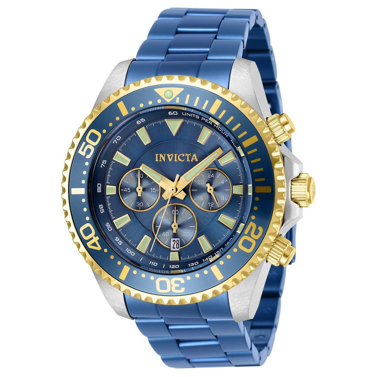 Invicta Men&#39;s 27481 Pro Diver Blue Stainless Steel Watch