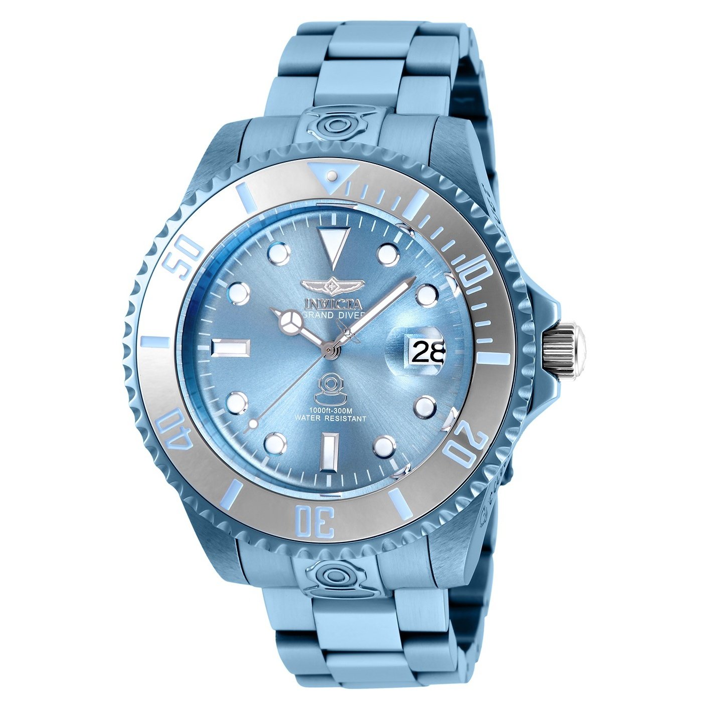 Invicta Men's 27533 Pro Diver Blue Stainless Steel Watch Bezali