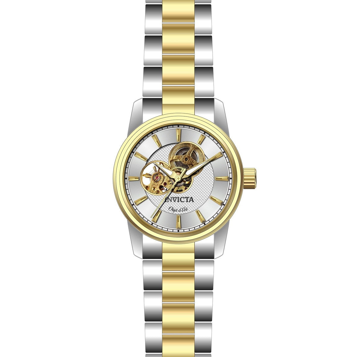 Invicta Men's 27561 Objet D Art Gold-Tone and Silver Stainless Steel Watch