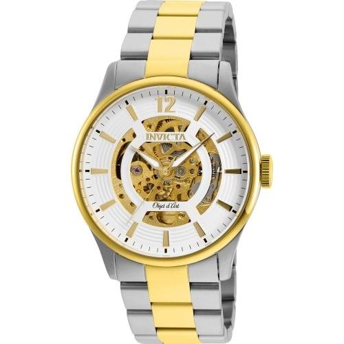 Invicta Men's 27572 Objet D Art Automatic Gold-Tone and Silver Stainless Steel Watch