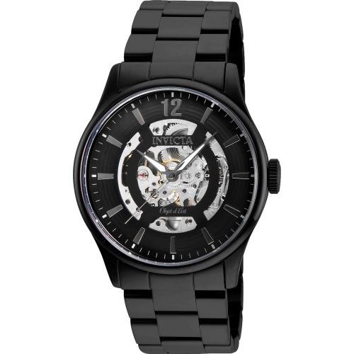 Invicta Men's 27574 Objet D Art Automatic Black Stainless Steel Watch