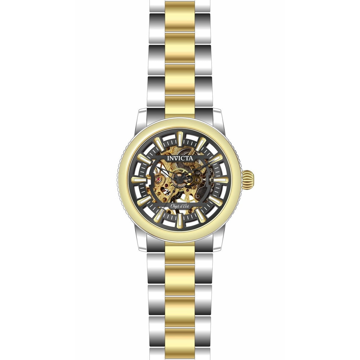 Invicta Men's 27589 Objet D Art Automatic Stainless Steel Stainless Steel Watch
