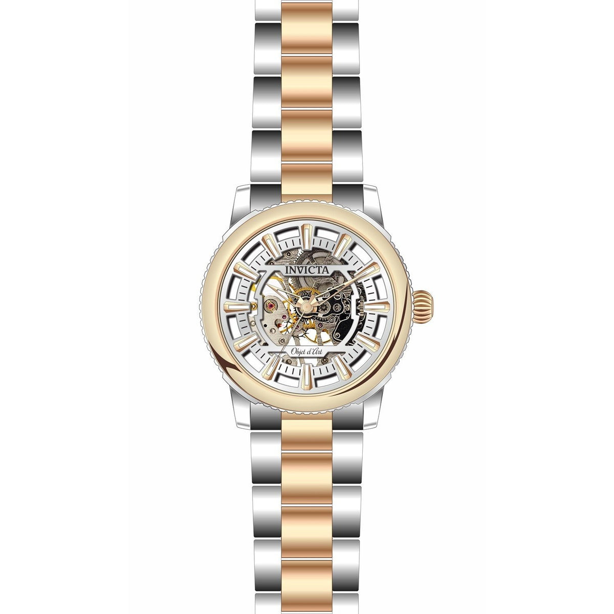 Invicta Men's 27590 Objet D Art Automatic Stainless Steel Stainless Steel Watch