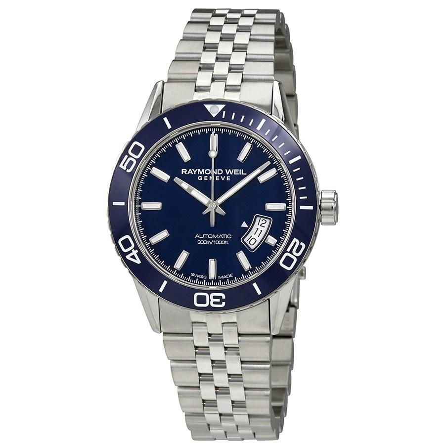 Raymond Weil Men&#39;s 2760-ST3-50001 Freelancer Automatic Stainless Steel Watch