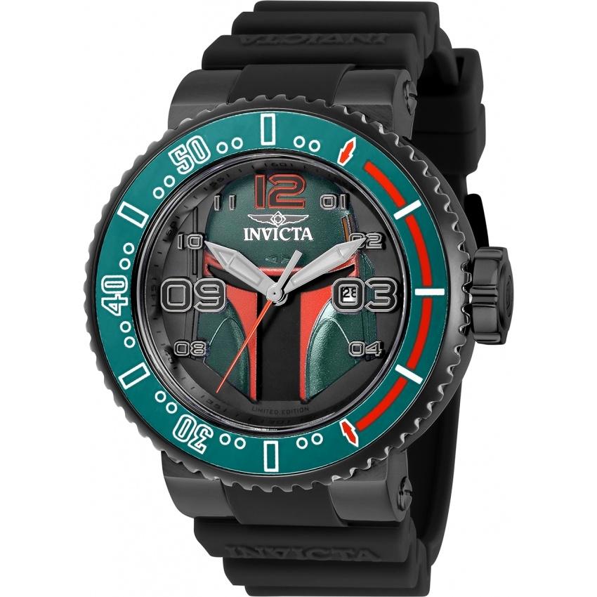 Invicta Men's 27669 Star Wars Black Silicone Watch