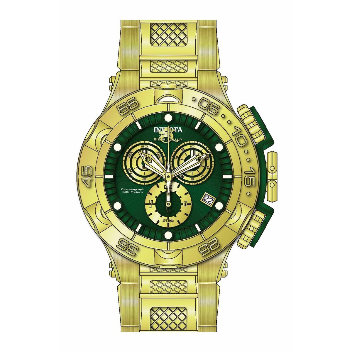 Invicta Men's 27675 Subaqua Noma V Gold-Tone Stainless Steel Watch