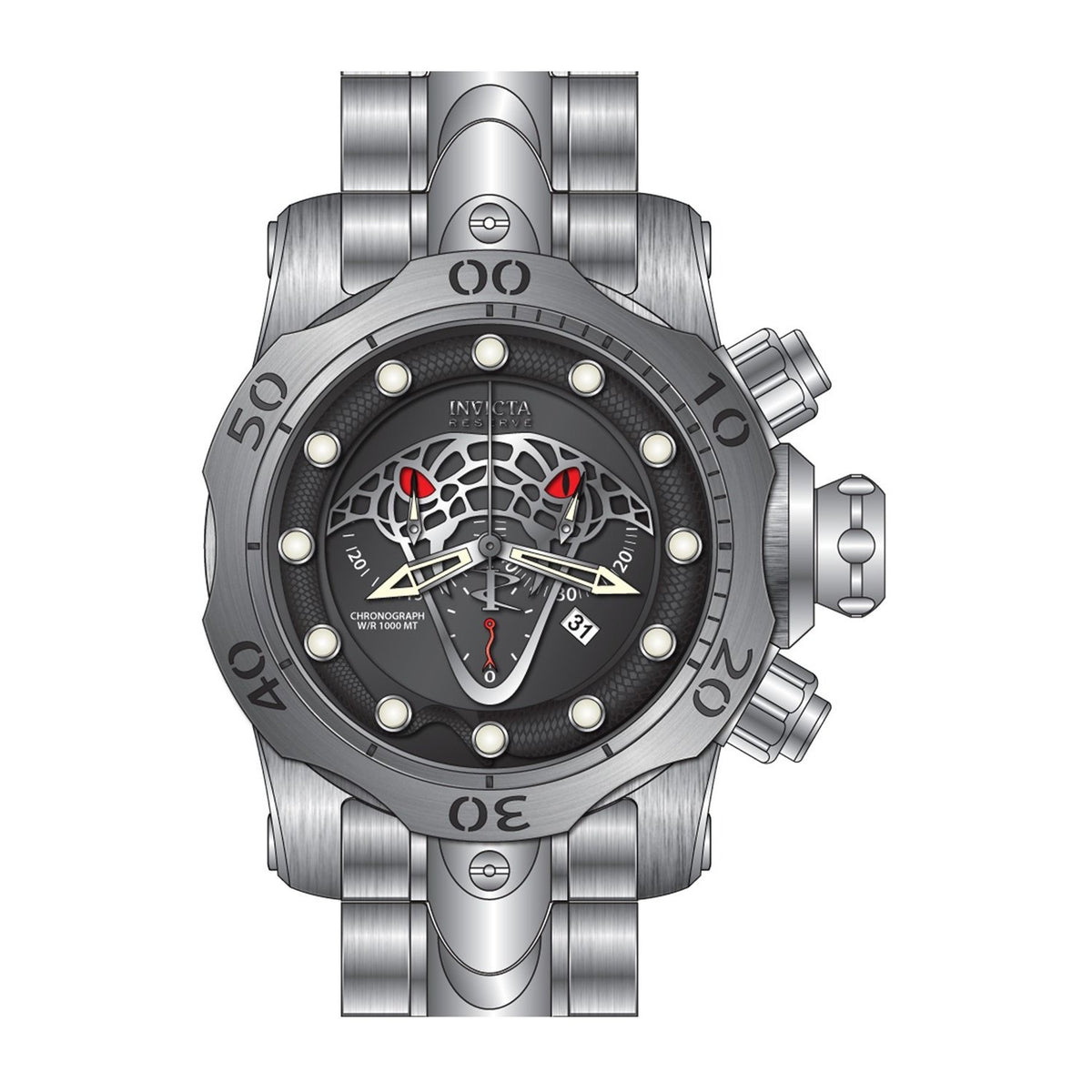 Invicta Men's 27758 Reserve Stainless Steel Watch