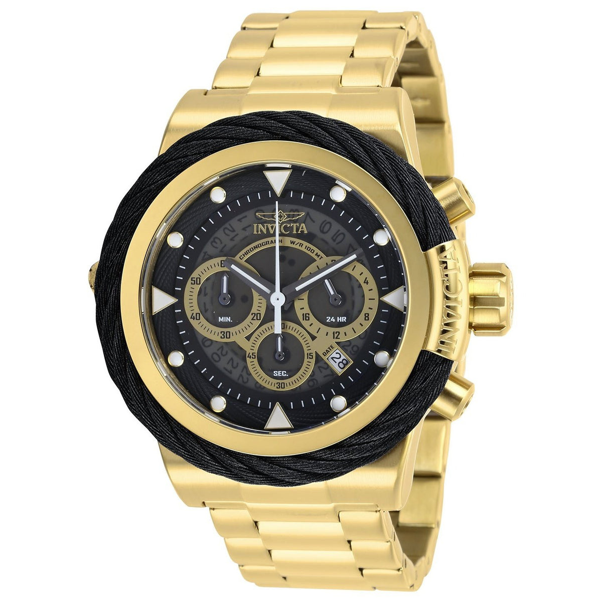Invicta Men&#39;s 27800 Bolt Reserve Gold-Tone Stainless Steel Watch