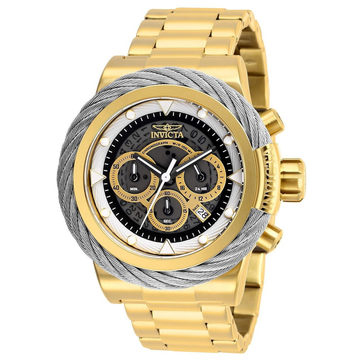 Invicta Men&#39;s 27803 Bolt Reserve Gold-Tone Stainless Steel Watch