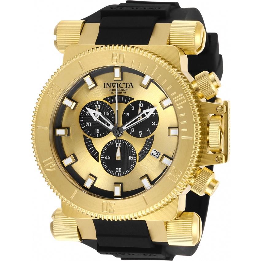 Invicta Men's 27844 Coalition Forces Black Silicone Watch