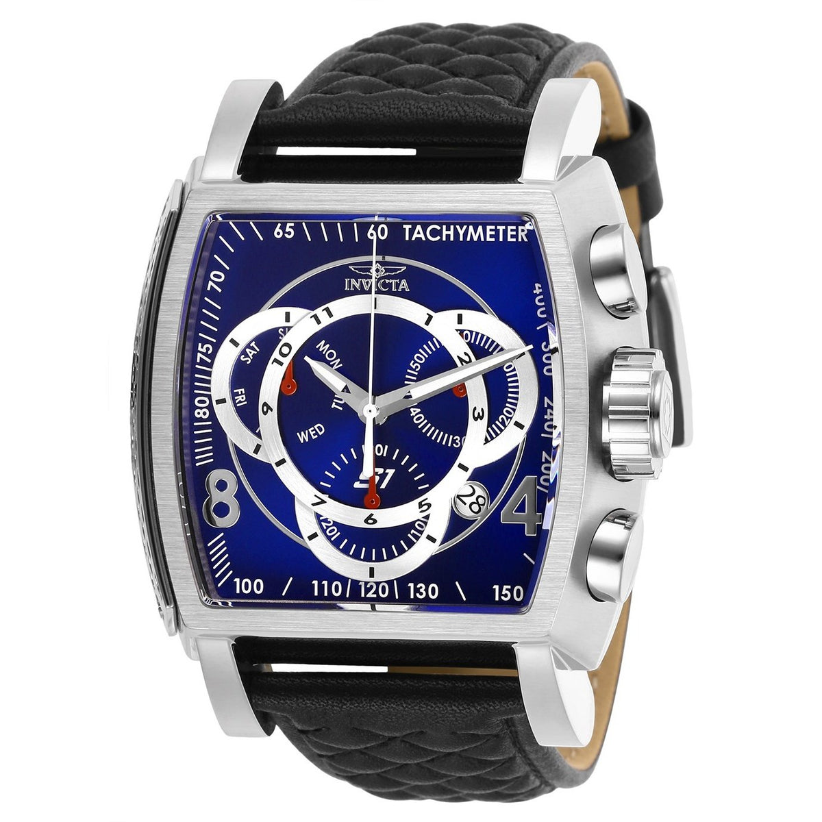 Invicta Men's 27920 S1 Rally Black Leather Watch