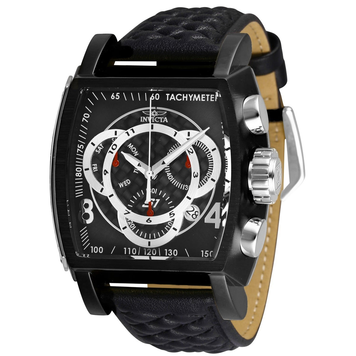 Invicta Men's 27927 S1 Rally Black Leather Watch
