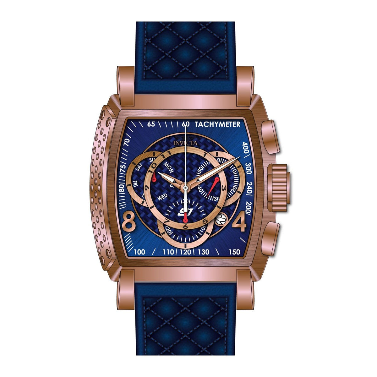 Invicta Men's 27935 S1 Rally Blue Leather Watch