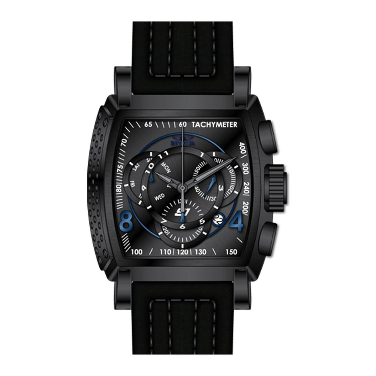 Invicta Men's 27948 S1 Rally Black Leather Watch