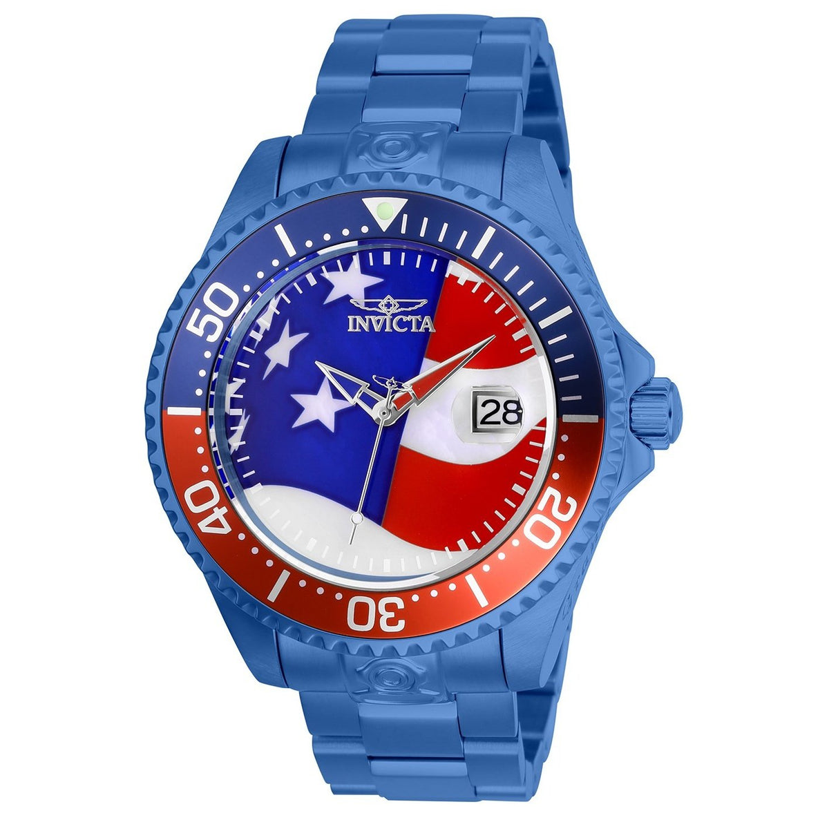 Invicta Men&#39;s 27964 Pro Diver Automatic Blue Stainless Steel Watch