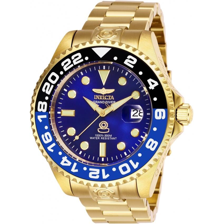 Invicta Men&#39;s 27971 Pro Diver Gold-Tone Stainless Steel Watch