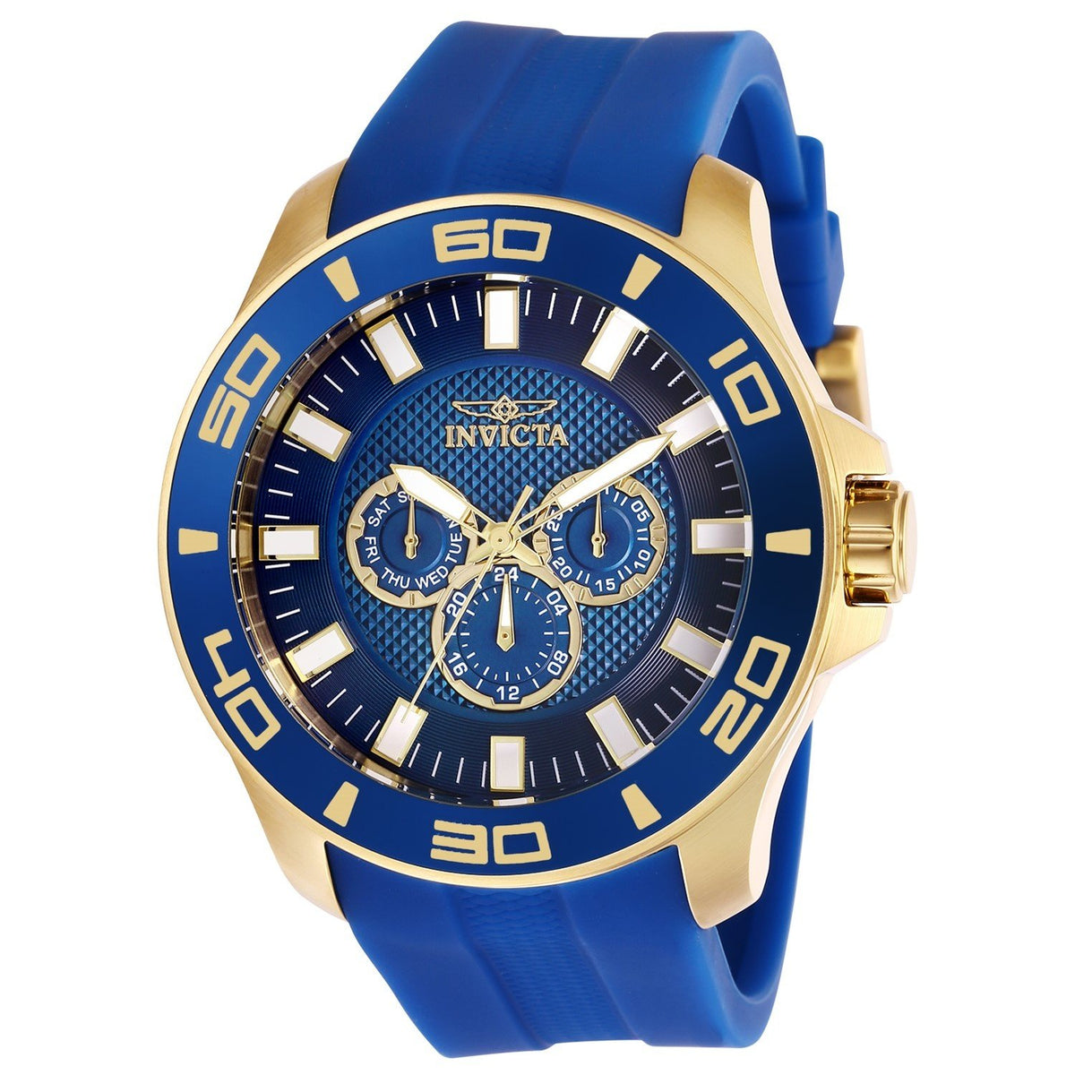 Invicta Men&#39;s 28002 Pro Diver Blue Silicone Watch