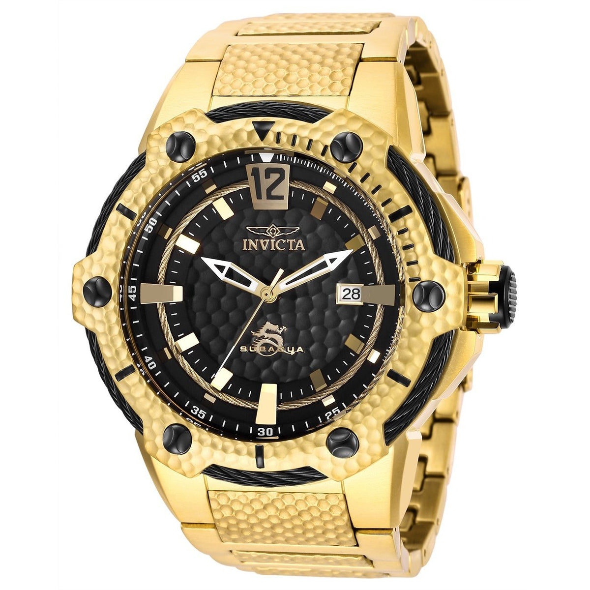 Invicta Men&#39;s 28005 Gold-Tone Stainless Steel Watch