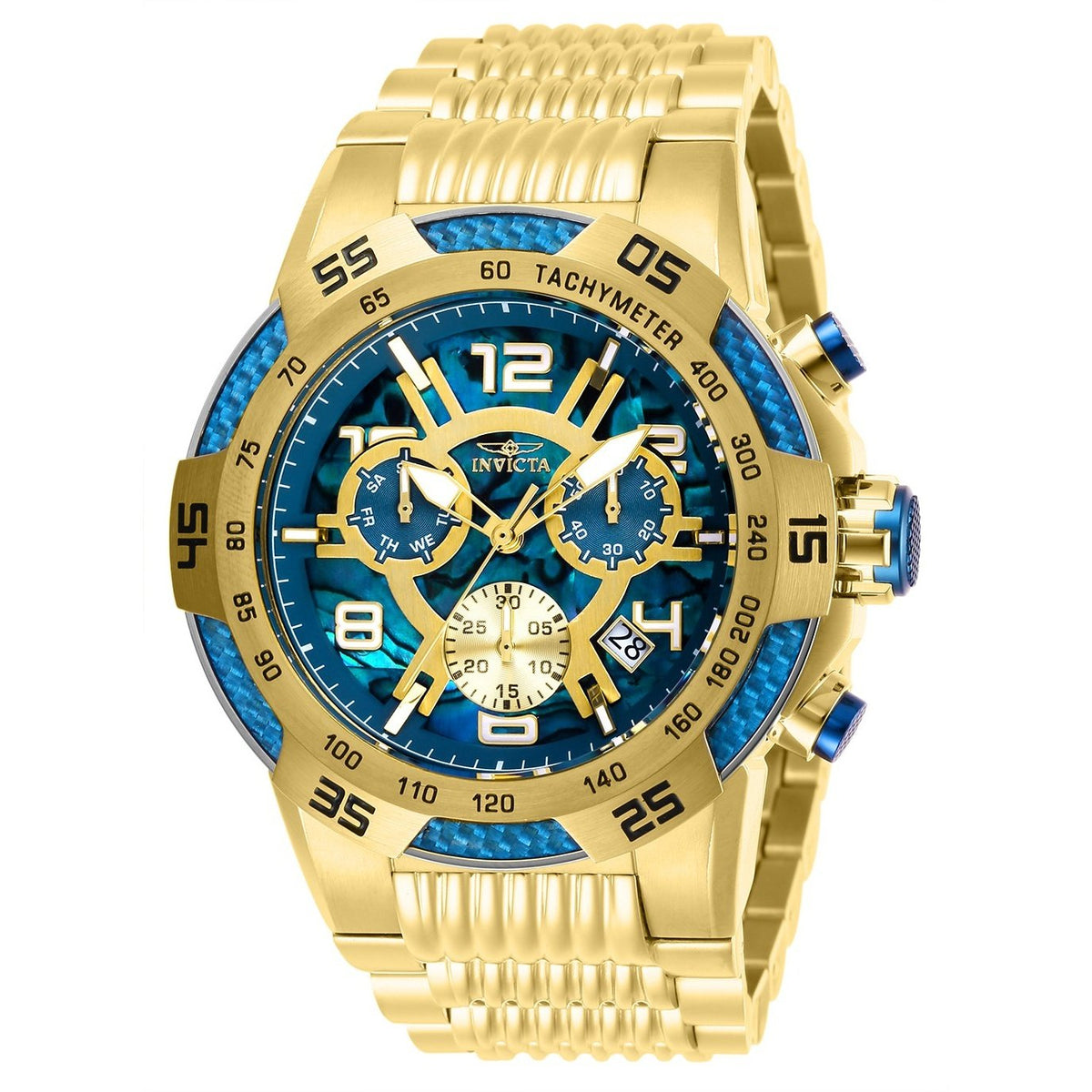 Invicta Men's 28011 Speedway Gold-Tone Stainless Steel Watch
