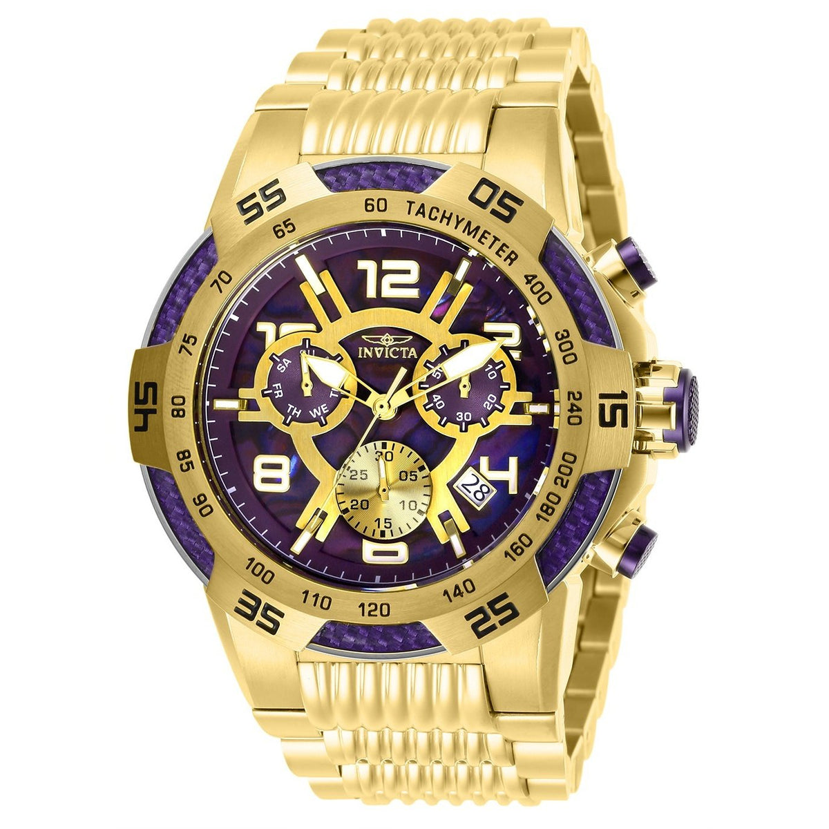Invicta Men's 28012 Speedway Gold-Tone Stainless Steel Watch