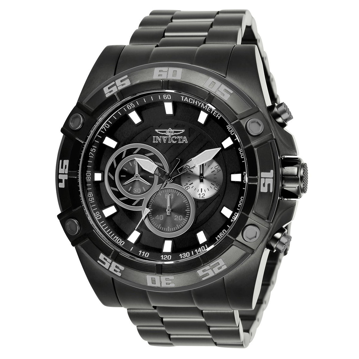 Invicta Men's 28021 Speedway Gunmetal Stainless Steel Watch