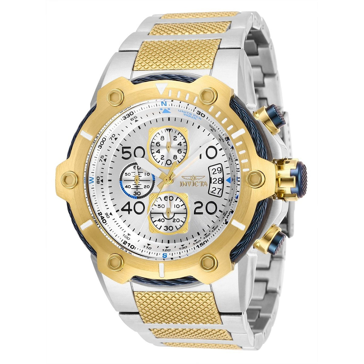 Invicta Men's 28025 Bolt Gold-Tone and Silver Stainless Steel Watch