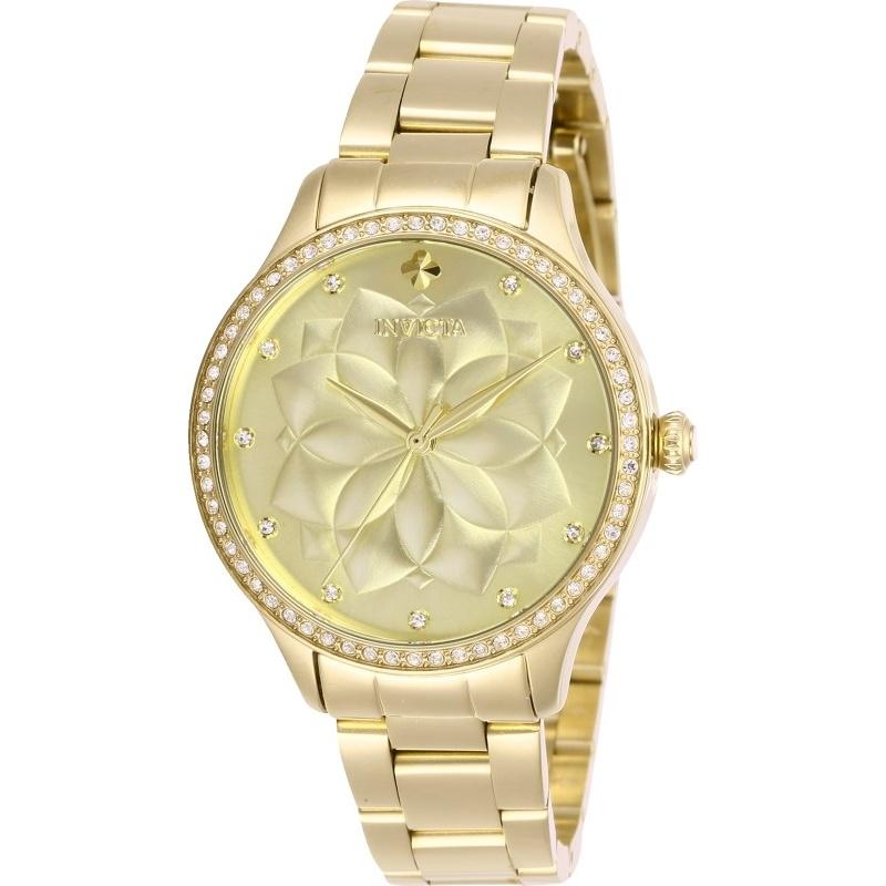Invicta Women's 28056 Wildflower Gold-Tone Stainless Steel Watch