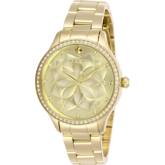 Invicta Women's 28056 Wildflower Gold-Tone Stainless Steel Watch