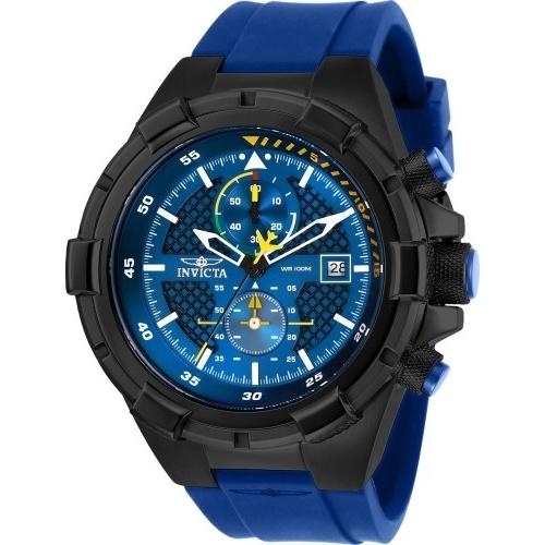 Invicta Men&#39;s 28092 Aviator Blue Polyurethane Watch