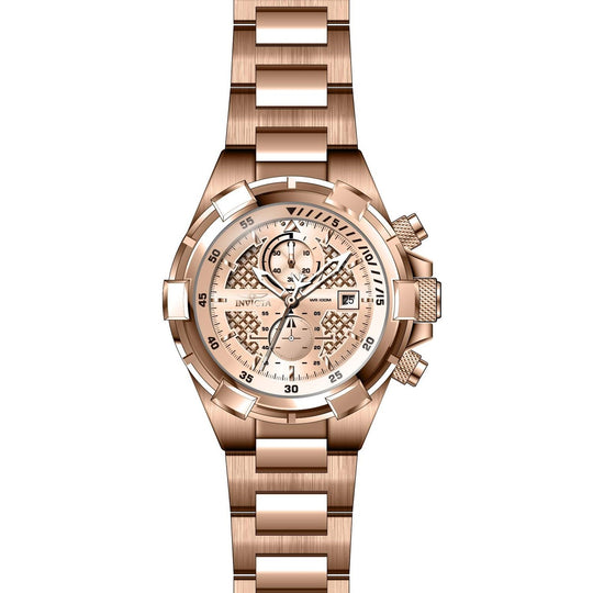 Invicta Men's 28128 Aviator Rose-Tone Stainless Steel Watch