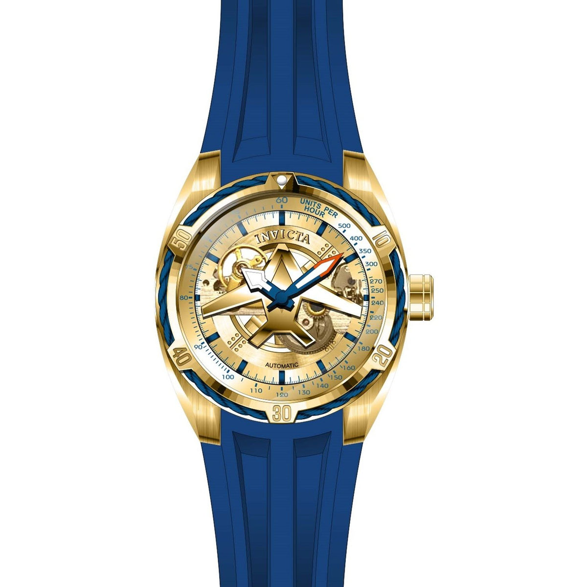 Invicta Men's 28176 Aviator Blue Silicone Watch