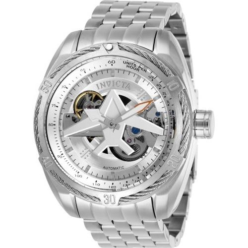 Invicta Men&#39;s 28213 Aviator Stainless Steel Watch