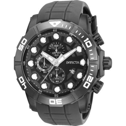 Invicta Men&#39;s 28275 Sea Hunter Grey Silicone Watch